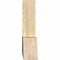 Ekena Millwork Portland Rough Sawn Timber Gable Bracket, Douglas Fir, 60"W x 17"H x 4"D x 6"F, 7/12 Pitch GBW060X17X0406POR00RDF - alternate 2